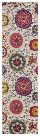 Safavieh Alfombra beige/multicolore 66 x 244 cm