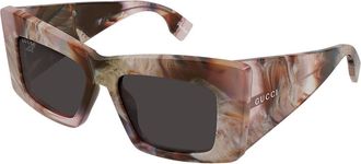 Gucci GG2268S 004 Womens Sunglasses Tortoiseshell Size 53 - Free RX Lenses - Free RX Lenses