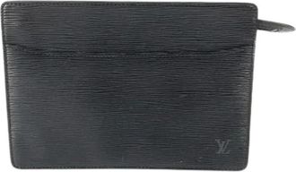 Louis Vuitton Pre-owned M52522 Clutch Bag - unisex - Vintage Clutch - Zwart - ONE Size - Leer - Vintage
