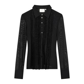 Fabienne Chapot Kiki Blouse - Blouses & Shirts - Mujer - Negro - 2XL