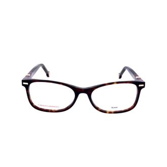 Carolina Herrera Ladies Red Rectangular Eyeglass Frames HER 0110
