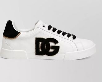 Dolce & Gabbana leather low-top sneakers