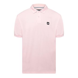 Weekend Offender Heren Barnum Poloshirt met Korte Mouwen (Bleek Blosje)