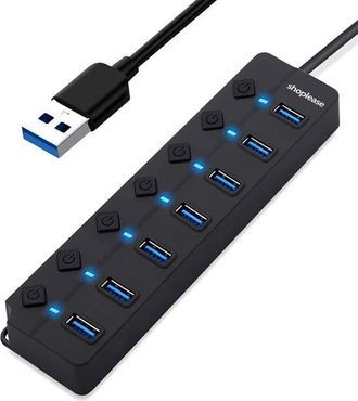OEM Concentrador Usb 3.0, Divisor Usb De 5 Gbps, Distribuidor Usb