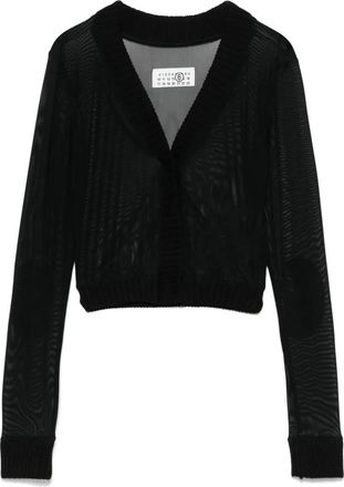 Maison Margiela Top in rete - Nero