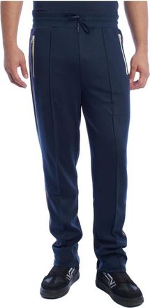La Martina Sportieve joggingbroek - Heren - Sweatpants - Blauw - XL - Polyester - Broeken