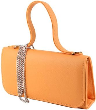 Loni Womens Clutch Bag Peach Small Wedding Prom Handbag