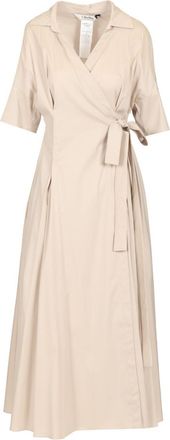 Max Mara Long Wrap Shirt Dress