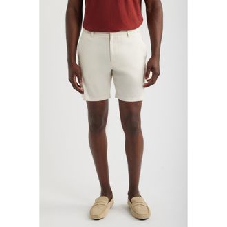 Nordstrom Linen Blend Shorts in White Hot at Nordstrom, Size 32