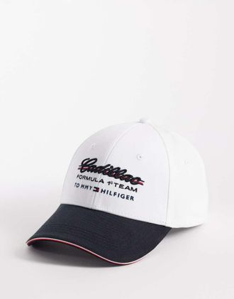 Tommy Hilfiger x Cadillac F1 - Cappellino bianco e nero