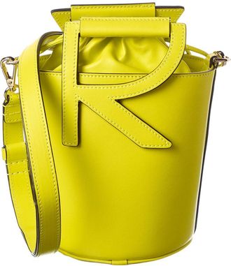 Roger Vivier Leather Bucket Bag