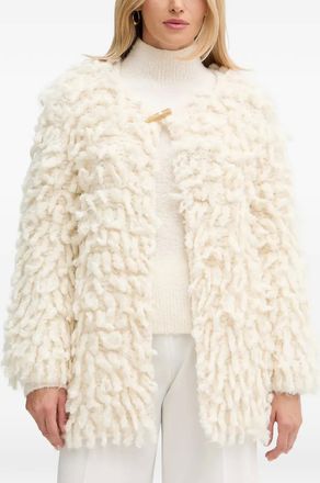 Forte_Forte long-sleeve cardigan - Neutrals