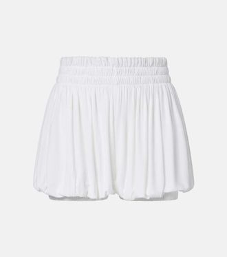 Norma Kamali Gathered shorts