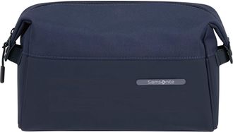 Samsonite Kulturbeutel SAMSONITE STACKD Toilet Kit, 15 cm, Damen, Gr. B/H/T: 26cm x 15cm x 11cm, blau (navy), Polyester, Polyurethan, Taschen Kulturbeutel, Beau