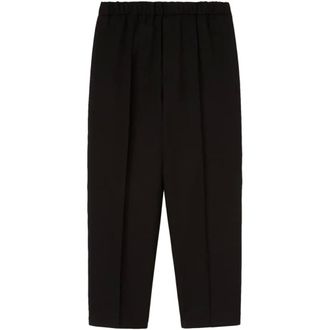 Jil Sander Straight Trousers, male, Black, Size: XL Straight Trousers