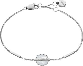 Fossil Merrit Armband - Dames - Armbanden - Grijs - ONE Size - Accessoires