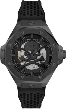 Philipp Plein $Keleton Royal 46mm - men - stainless steel - OS - Black