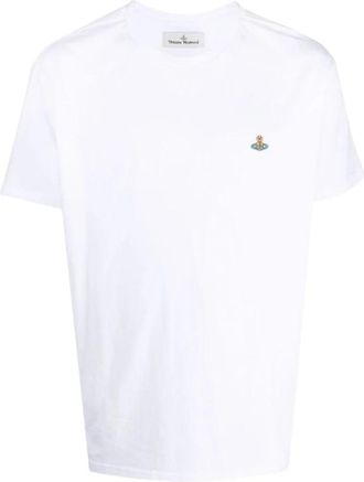 Vivienne Westwood T-shirts en Poloshirts - Heren - T-shirts - Wit - L - Tops
