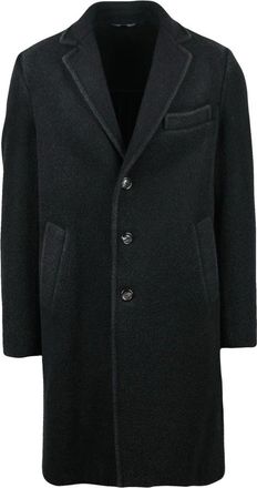 Circolo 1901 Jassen, Heren, Zwart, XL, Wol, Single-Breasted Coat