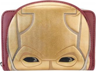 Loungefly Womens Marvel Daredevil Cosplay Zip Around Wallet In Red Multi