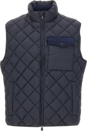 Save The Duck Jassen, Heren, Blauw, M, Leer, Fabrice Gilet