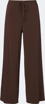 Eres Z&eacute;lie jersey wide-leg pants