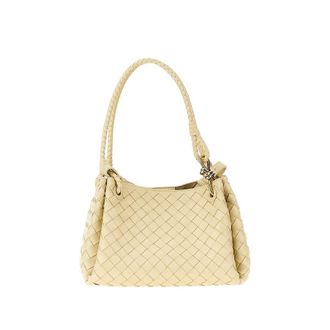 Bottega Veneta Intrecciato leather medium Parachute bag Woman One Size