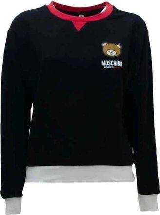 Moschino Stijlvolle Sweater - Dames - Sweatshirts - Zwart - M - Hoodies & sweatvesten