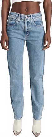 Slvrlake Denim Re-Worked Paneled London Jeans In Great Divide