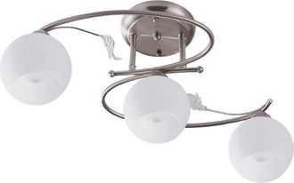 Lindby L&aacute;mpara De Techo svean En Gris Vidrio - Lindby