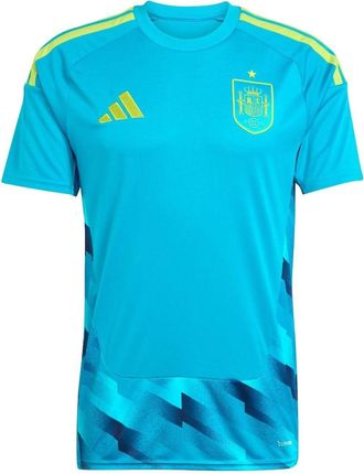 adidas Spain 26 Home Goalkeeper Jersey Asia Sizing Bold Aqua KB8371