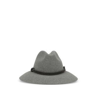 Brunello Cucinelli Monili-detail Fedora Hat