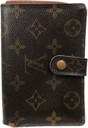 Louis Vuitton Pre-owned Wallets, female, Brown, Size: ONE SIZE Pre-owned Leather Wallet