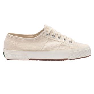 Superga Dames-sportschoenen uit 1925, gemaakt in Itali&euml; (Totaal Beige Ruw)