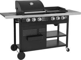 Happy Garden Happy Garden - Barbacoa De Gas Vesuvio Duo 3 Quemadores + Plancha 3 Quemadores