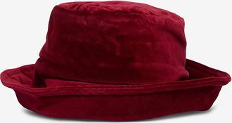 Grevi Handgefertigter Samthut Cloche