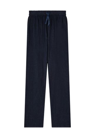 Emporio Armani Lightweight Denim Drawstring Trousers
