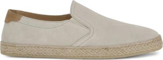 Brunello Cucinelli Su&egrave;de espadrilles - Beige