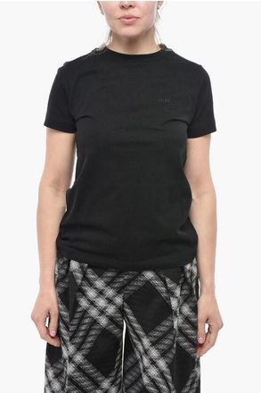 Pinko Crewneck T-Shirt START With Embroidered Logo size Xs