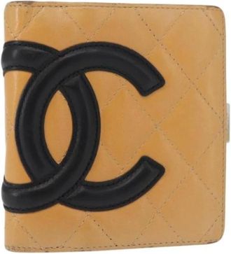 Chanel Pre-owned Wallets, female, Beige, Size: ONE SIZE Pre-owned Wallet