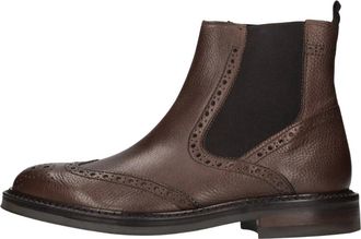 Marco Ferretti Beatles Enkellaarsjes - Heren - Chelseaboots - Bruin - 41 EU - Leer - Schoenen
