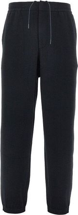 Emporio Armani Travel Essential embossed jersey pants Man S