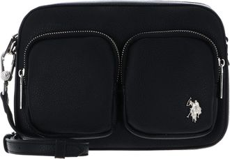 U.S.Polo Association Mansion Crossbody Bag with Pockets Black