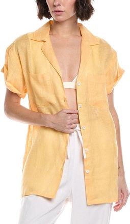 Vitamin A Playa Pocket Linen Blouse