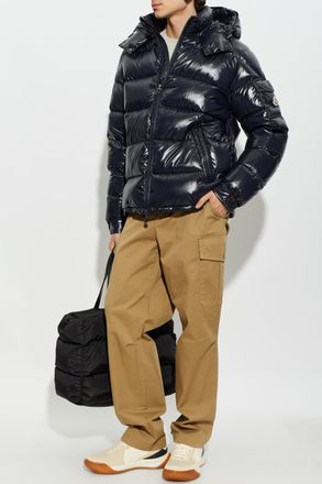 Moncler Puffer Jacket Maya, Mens, Navy Blue