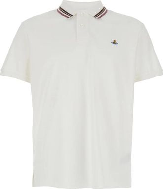 Vivienne Westwood Classic Polo - Heren - Polos - Wit - XL - Katoen - Tops