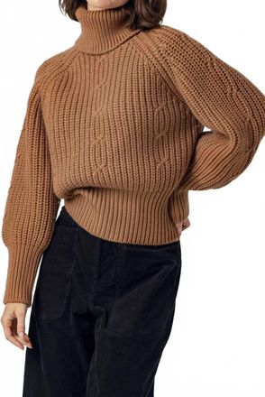 Sundays Cece Turtleneck Sweater In Tawn