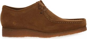Clarks Wallabee Schoenen - Heren - Veterschoenen - Bruin - 44 1/2 EU - Leer - Schoenen