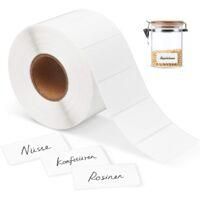 OEM 2000 Etiquetas Autoadhesivas Blancas, Etiquetas Adhesivas Blancas Para Cocina - Crezuo