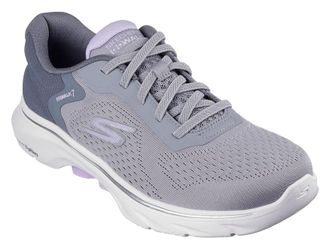 Skechers Summits Womens Sneaker, Gray/Lavender, 8 UK